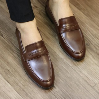 GIÀY DA BÒ 100%, MÀU NÂU, KHOÉT MẮT, ĐẾ CAO SU ĐÚC ĐƯỢC KHÂU CHẮC CHẮN.X076 NÂU Siêu Đẹp NEW new . ) new . . .