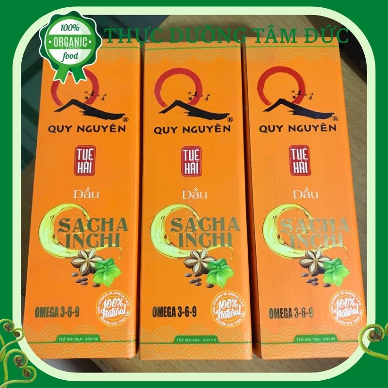 Dầu Sachi  Quy Nguyên chai 250ml - chùa Long Hương