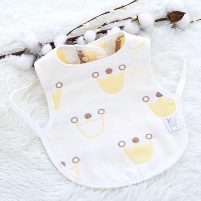 Ninikids: CHỌN MẪU YẾM XÔ chống lệch chống giằng yếm ăn dặm yếm dãi yếm Xô cotton