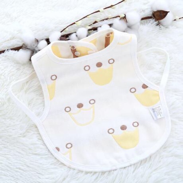 Ninikids: CHỌN MẪU YẾM XÔ chống lệch chống giằng yếm ăn dặm yếm dãi yếm Xô cotton