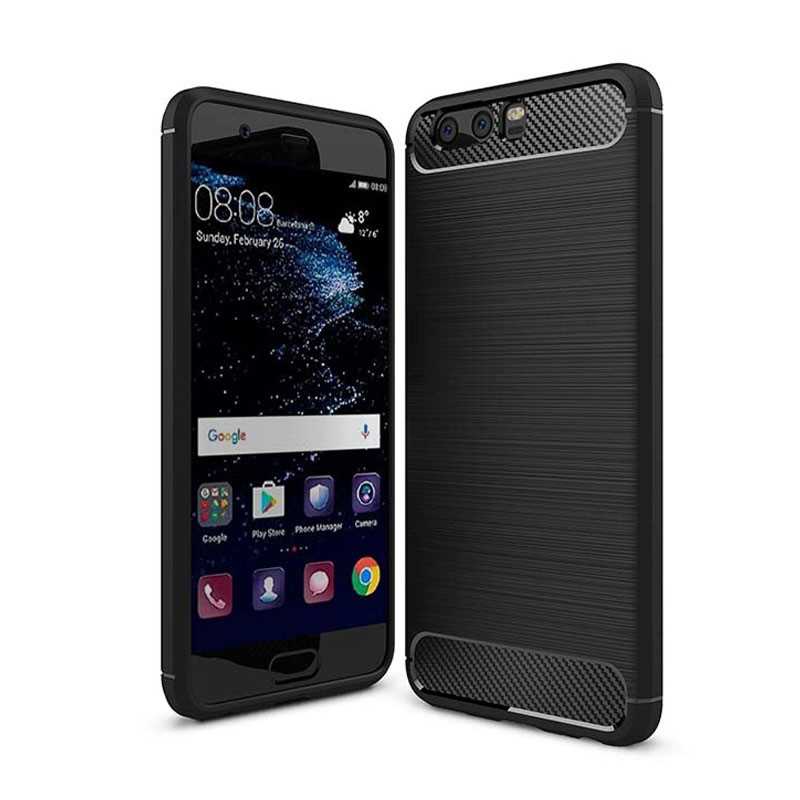 Ốp điện thoại silicon mềm chống sốc thời trang cho Huawei P10 trên Huawei P10 Plus Vỏ điện thoại di 