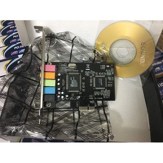 Card âm thanh 5.1 (6 kênh) giao tiếp PCI-e N-EXPS8738