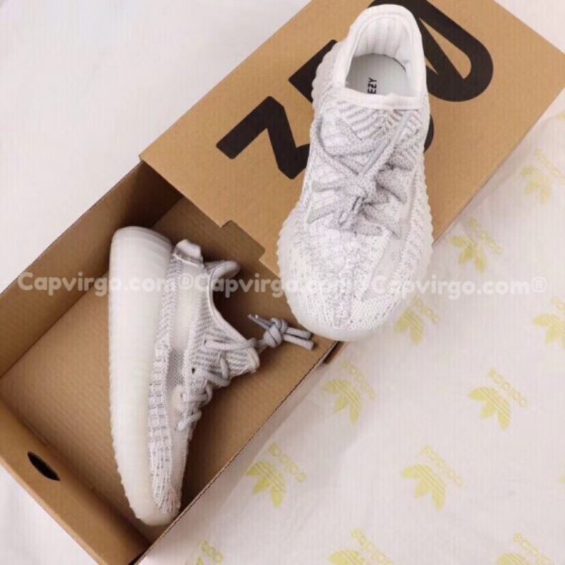 [Giày Trẻ Em] YEEZY BOOST 350v2 STATIC TRẮNG PHẢN QUANG