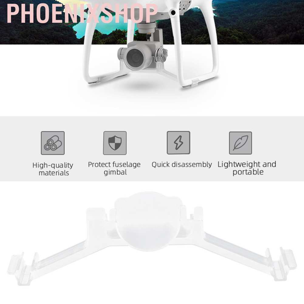 Phụ Kiện Khóa Đầu Bi Bằng Nhựa Trong Suốt Cho Drone Phantom 4 Pro