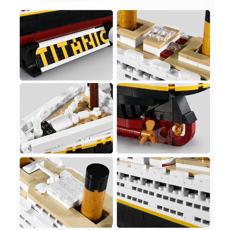 Đồ chơi Lắp ráp Mô hình Tàu TITANIC SY0400