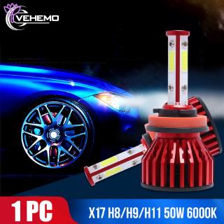 Bóng đèn led 6000k gắn phía trước cho ô tô