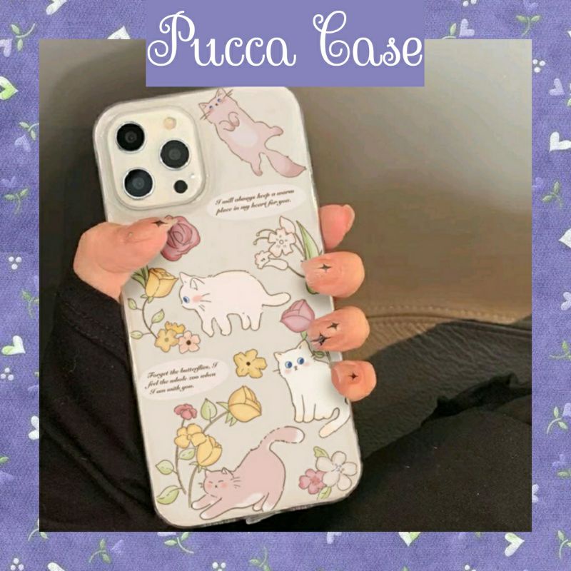 Ốp lưng điện thoại hình Mèo Vintage Mèo HelloKitty đáng iu ngất ngây/ốp hồng ốp trong dành cho iphone 13mini/12mini