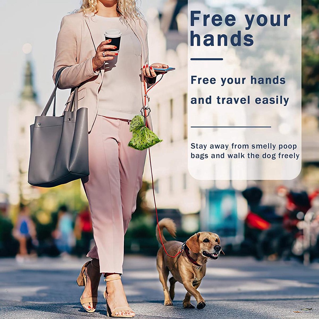 Giá Đỡ Túi Rác Vệ Sinh Rảnh Tay Cho Thú Cưng