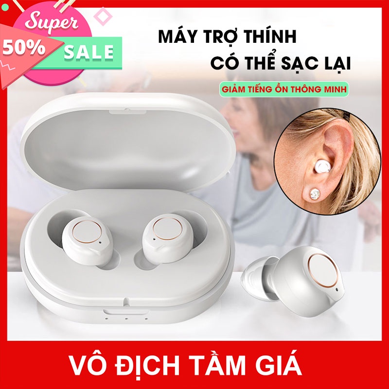 Máy trợ thính, tai nghe trợ thính, máy trợ thính cho người già, máy trợ thính không dây Goodmi GM-305