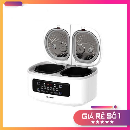 Nồi đôi đa năng Sharp KN-TC50VN-SL | KN-TC50VN-WH (Hàng chính hãng – BH 12 tháng) | BigBuy360 - bigbuy360.vn