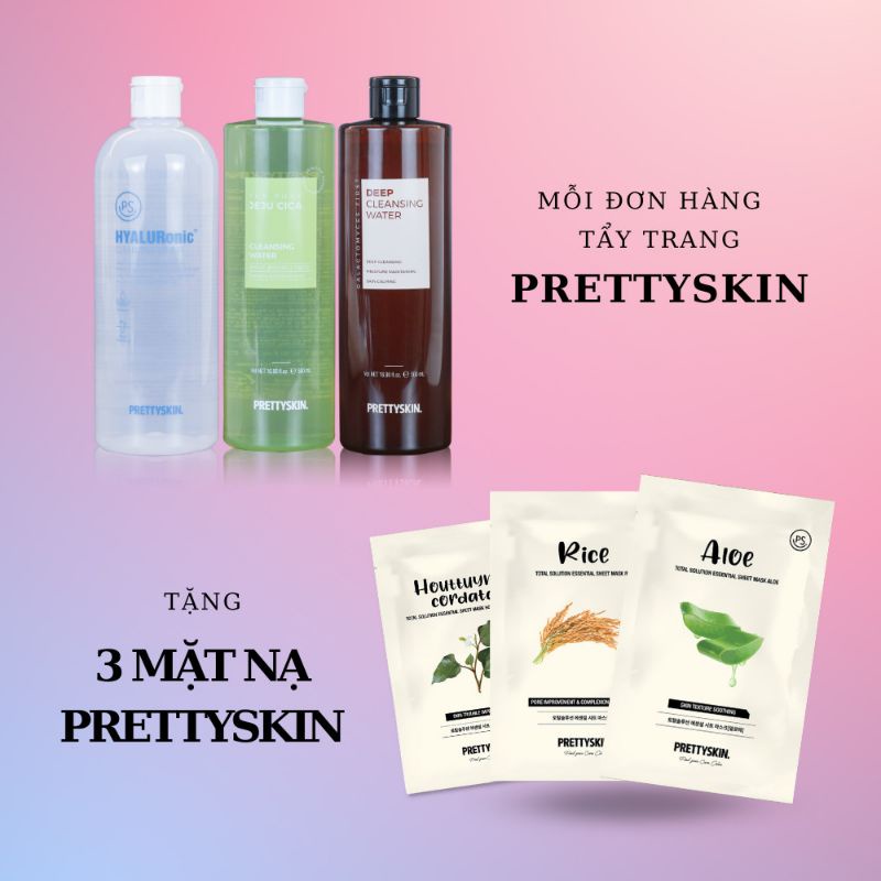 Quà tặng cho đơn Pretty Skin