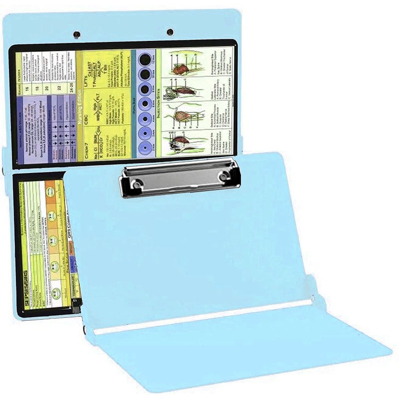 Bảng Kẹp Giấy Notepad Có Thể Gấp Gọn Cho Y Tá / Bác Sĩ / Văn Phòng