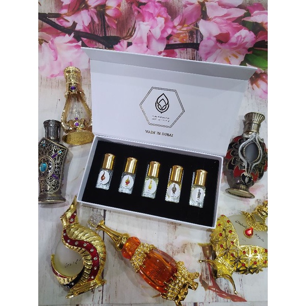 [GIÁ_HỦY_DIỆT_MINI NỘI ĐỊA 4ML Lăn ]Tinh dầu nước hoa dubai nội địa dạng lăn 5 chai mix 1 sét