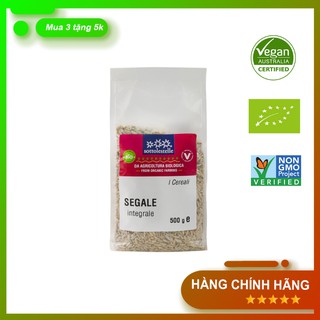 Hạt lúa mạch đen nguyên cám hữu cơ Sottolestelle 500g – Segale integrale