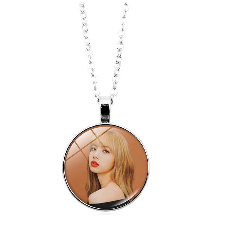 Vòng cổ in hình BLACKPINK Lisa Jennie Rose Jisoo xinh xắn quà tặng độc đáo idol thần tượng kpop
