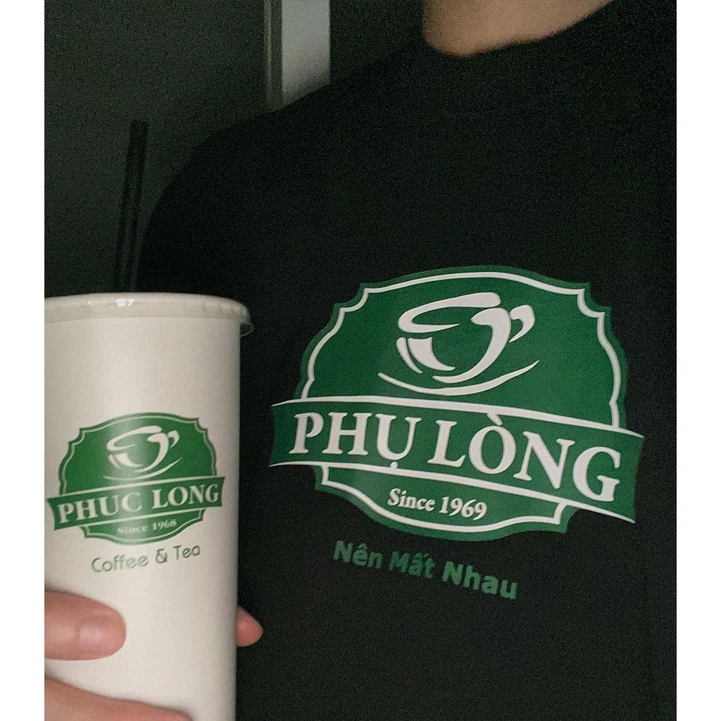 Áo thun dài tay Ulzzang cotton 100% dáng unisex form rộng in hình Phụ lòng nên mất nhau
