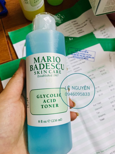 GLYCOLIC ACID TONER : Chống lão hóa và làm sáng da