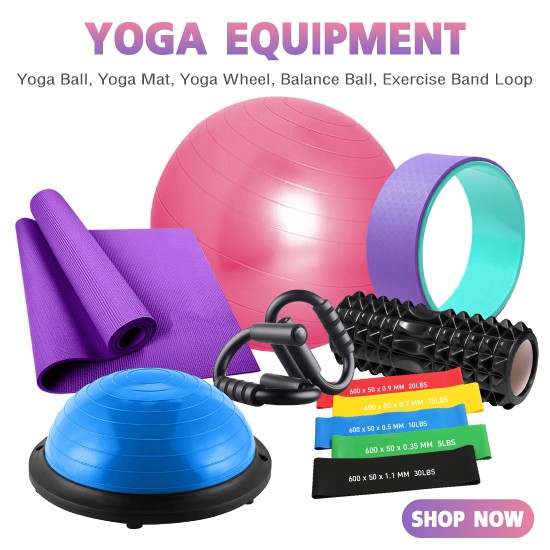 professionall.gym19- Bộ dụng cụ thể dục thể thao tập yoga/gym đầy tiện ích, hiệu quả