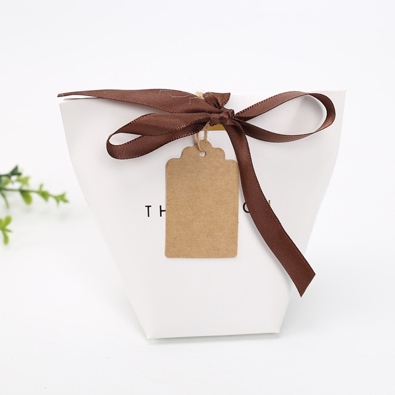 Set 100 Tấm Thẻ Giấy Kraft Phối Ren Dùng Để Trang Trí Thiệp / Trường Học