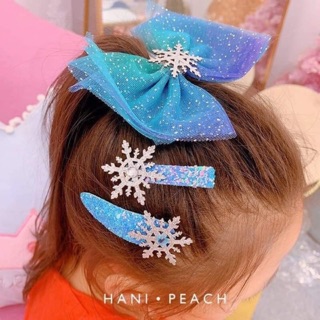 ❄️ set kẹp tóc elsa cho bé ❄️ monmibaby