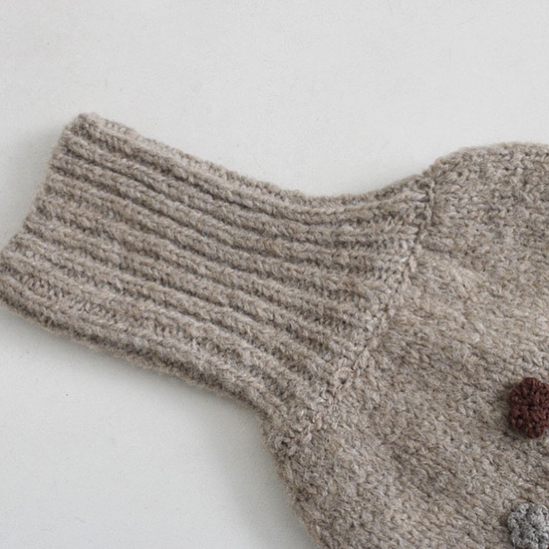 Áo len tay bo thêu hoa Z*ra mẫu mới 2021