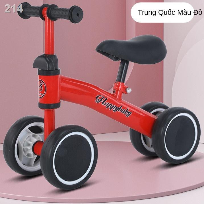【HOT】Xe bốn bánh trẻ em không bàn đạp yo-yo cho bé tập đi nam nữ thăng bằng 1-3 tuổi