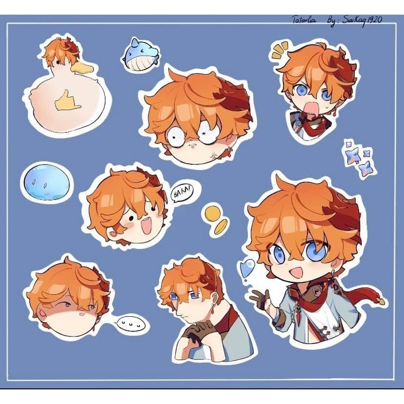 Hình dán Genshin Impact