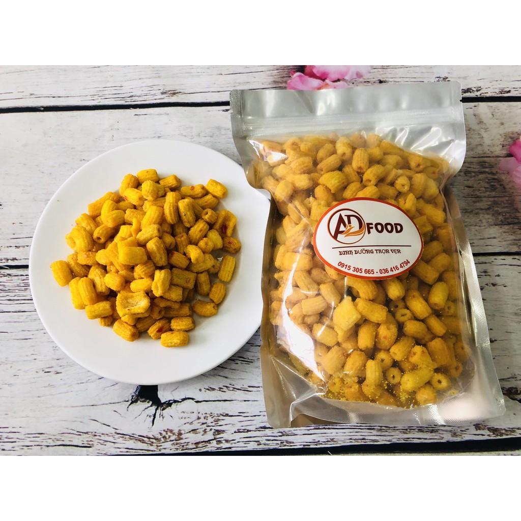 500g  nui sấy giòn tẩm  gia vị