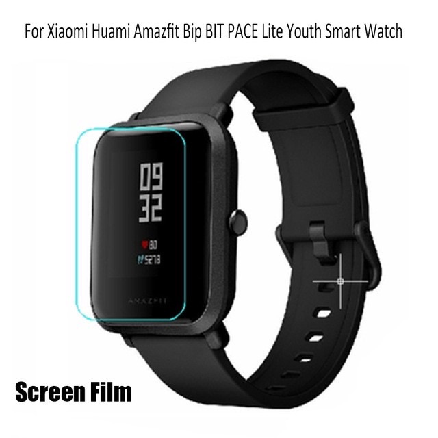 Mijobs Miếng dán cao cấp 3 lớp cho Đồng hồ Amazfit Bip Bit Pace / Xiaomi Amazfit Youth Version HUAMI