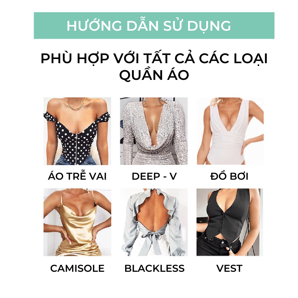 Cuộn Băng Dán Nâng Ngực 5 Mét - Có Thể Tạo Nhiều Kiểu Đa Dụng, Định Hình Vòng 1 Cho Nữ BEBE CHIC