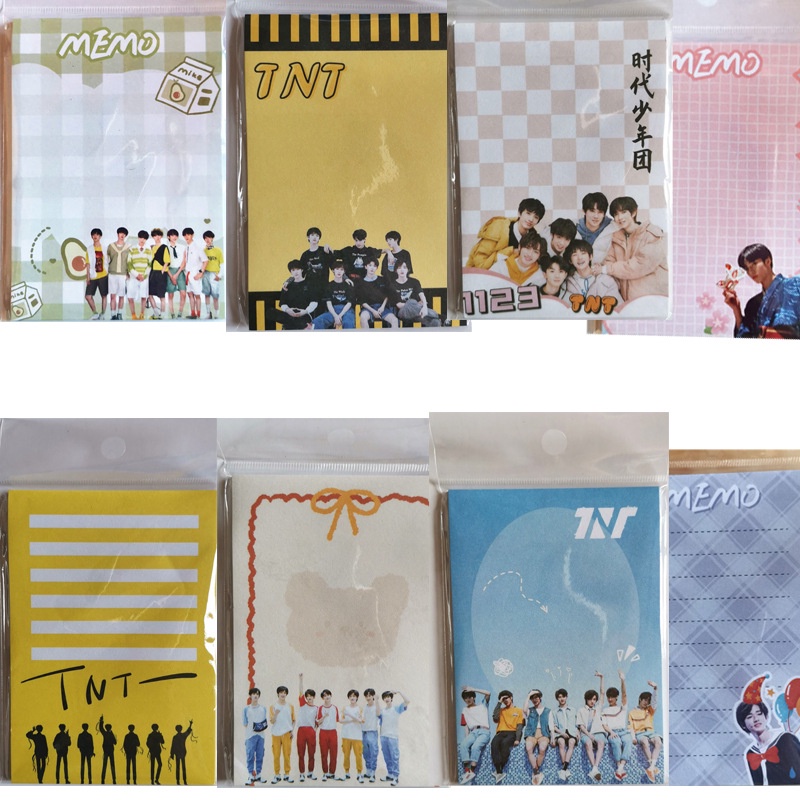 Tập giấy note TNT TFBOYS Thời Đại Thiếu Niên Đoàn