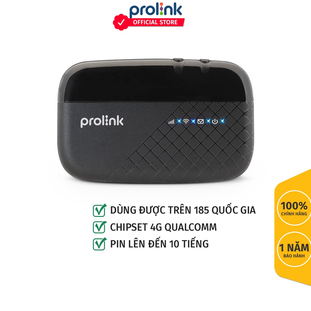 Bộ Phát WIFI từ SIM 3G/4G Prolink PRT7011L