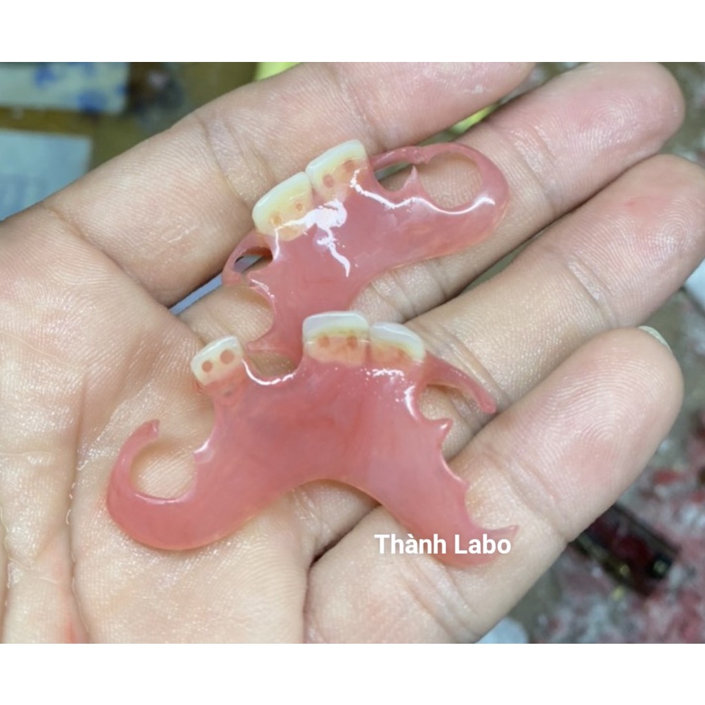 100g Nhựa dẻo hàm tháo lắp labo siêu dẻo bền