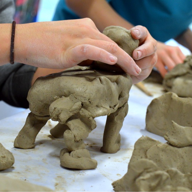 5KG Đất Sét Bát Tràng Làm Tượng, Phù Điêu Nghệ Thuật, Đất Sét Học Điêu Khắc