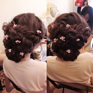 Hoa xinh cài tóc
