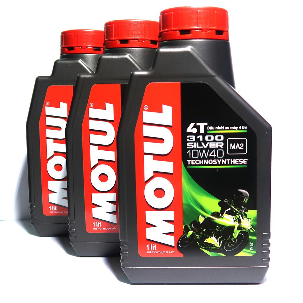 Nhớt Motul 3100 Silver 10W40 Cao Cấp Cho Xe Số Và Côn Tay Thể Thao