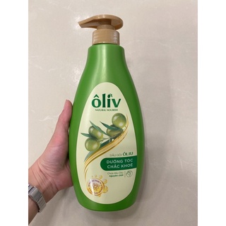 Dầu gội Oliv dưỡng tóc 650ml (có vòi nhấn)
