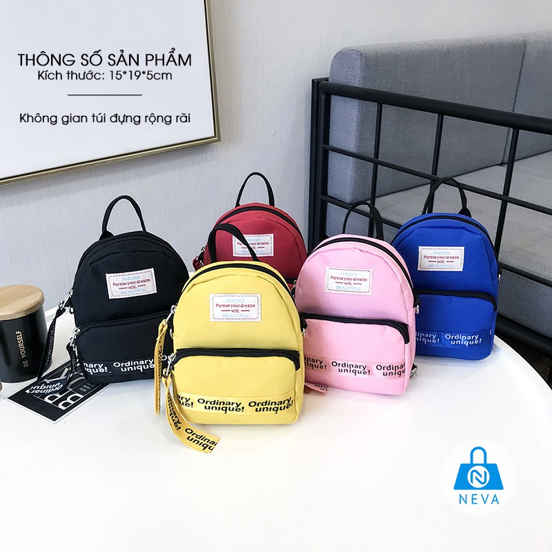 [ SLAE MỚI] Balô mini Đa năng phiên bản Hàn Quốc NEVA1312
