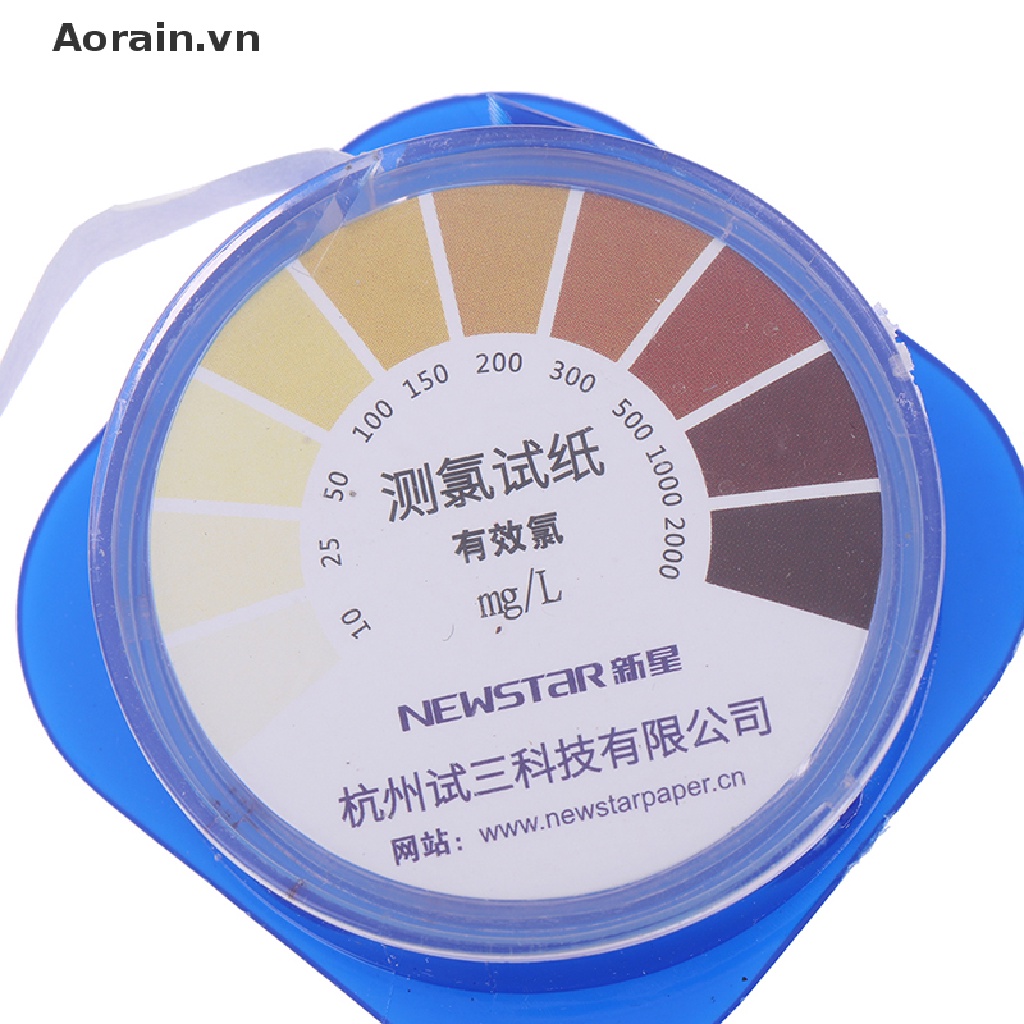 1 Cuộn Giấy Thử Clo Nhiều Màu 10-2000mg /