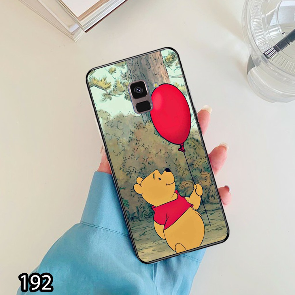Ốp lưng Samsung A6-2018/A6 Plus/A8-2018/A8 Plus in hình Gấu Pooh  siêu đẹp, lạ_KINGSTORE.HN_Ốp SS A6/A6P/A8/A8P