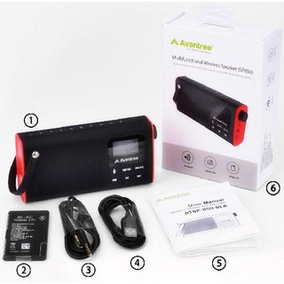 Loa Bluetooth kiêm đài FMAVANTREE SP850-A2023