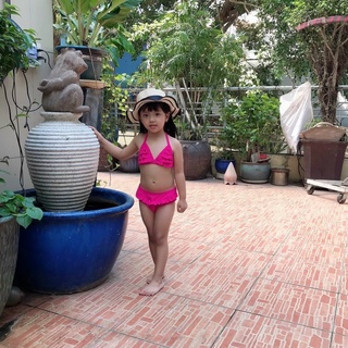 Bộ bikini 601 cho bé 7-25kg(ntin s để chọn màu)