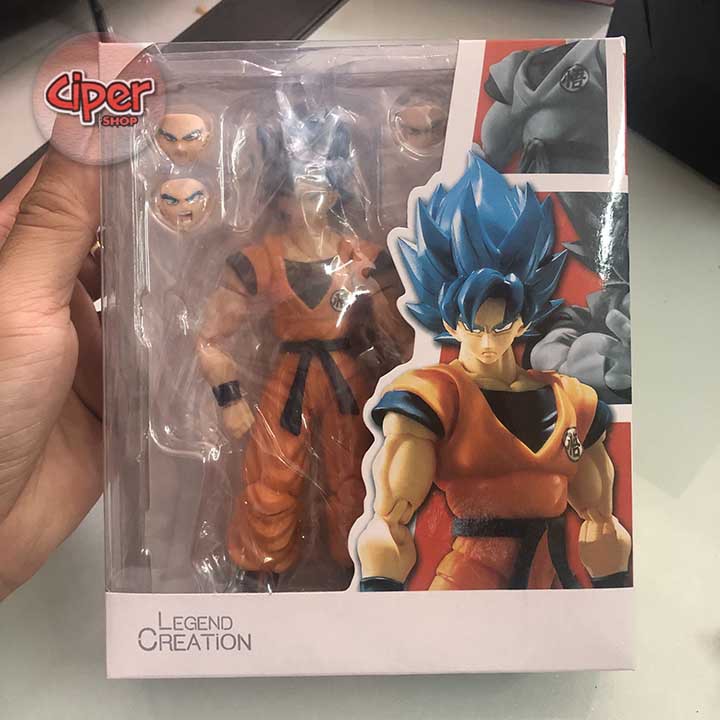 Mô hình Son goku Blue Khớp - Figure Action Goku Blue SHF