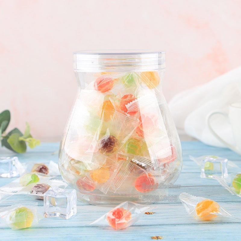 Kẹo dẻo hoa quả mix vị - Túi tiết kiệm 200Gr - Đồ ăn vặt Trung Quốc - Snackseeker