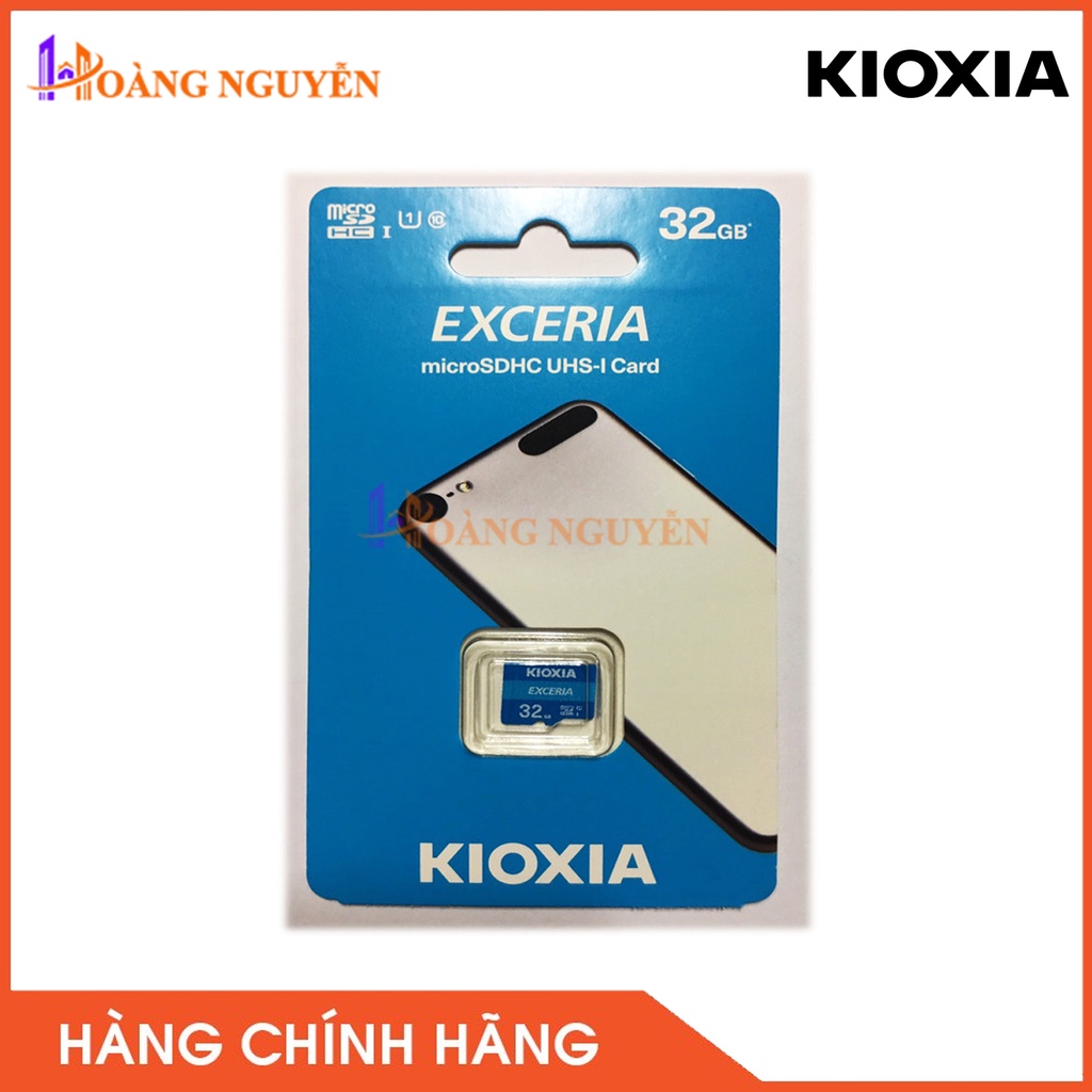 [NHÀ PHÂN PHỐI] Thẻ nhớ 32GB MicroSDHC Kioxia