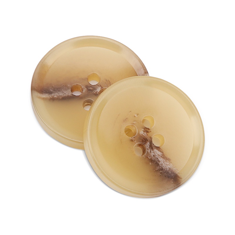 Bộ 6 nút bằng nhựa 4 lỗ kích thước 25mm