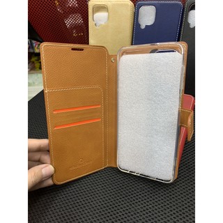 [Mã ELFLASH3 hoàn 10K xu đơn 20K] Bao da samsung A12 dẻo màu