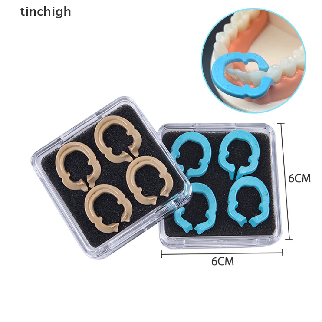 Set 4 Vòng Kẹp Nhựa Chuyên Dụng Cho Nha Khoa