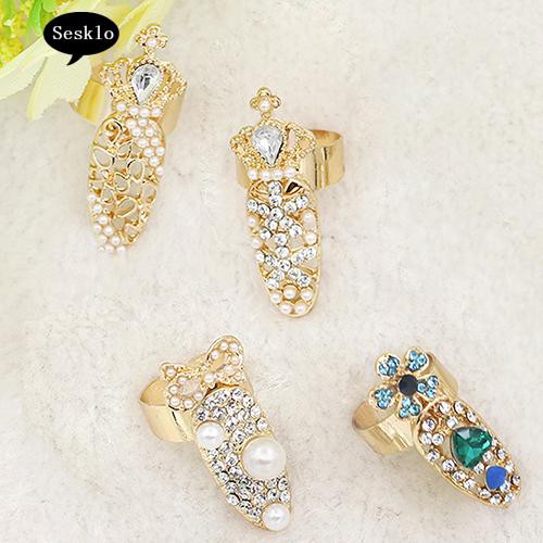Đồ Chơi Nhân Vật SK SK Độc Đáo Sáng Tạo☀Nhẫn HợP Kim ĐíNh Đá HìNh Nơ / Vương MiệN ThờI Trang