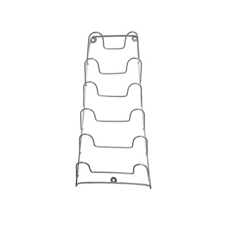 Máng nắp, giá để vung nồi, 6 tầng - Inox 201